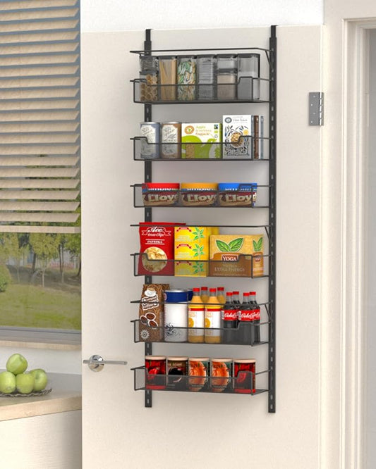Over the Door Pantry Organizer, 6-Tier Over the Door Organizer by VyGrow