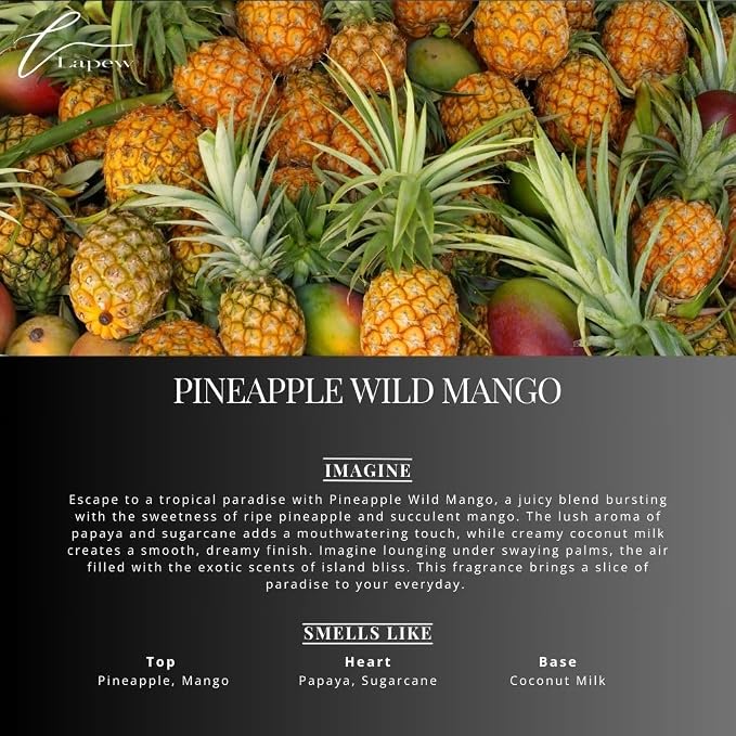 Pineapple Wild Mango Carpet Freshener Powder 16 oz | Powerful Odor Eliminator - Image 3