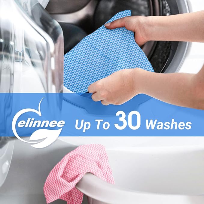 Reusable Cleaning Cloths Dish Paper Towels, Domestic Cleaning Towels - Image 2