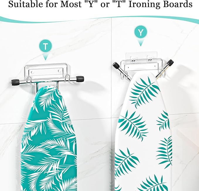 Ironing Board Hanger Wall Mount, Ironing Board Holder - Image 3