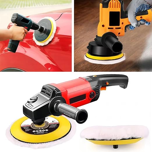 5 inches Wool Buffing Pads polishing Soft Sheepskin - Image 3