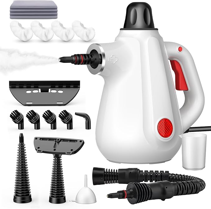 Pressurized Handheld Steam Cleaner by Asinpolly