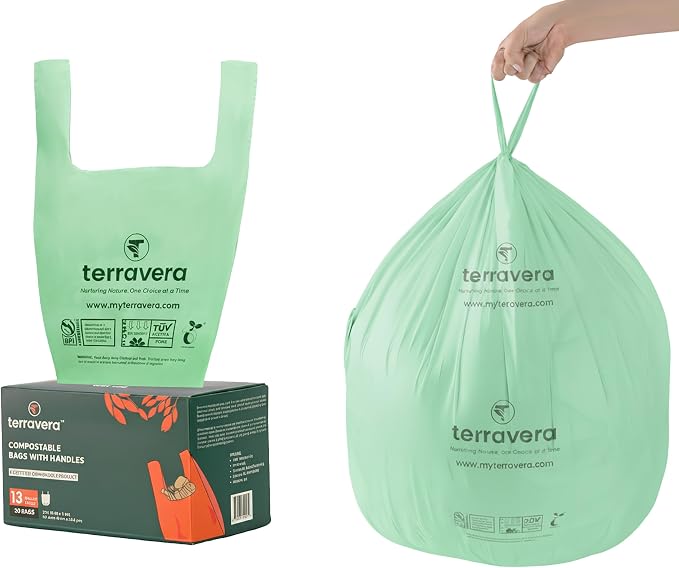 13 Gallon Compostable Trash Bags by Unknown
