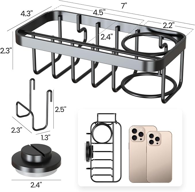 TAILI 4-in-1 Sponge Holder for Kitchen Sink - Image 4