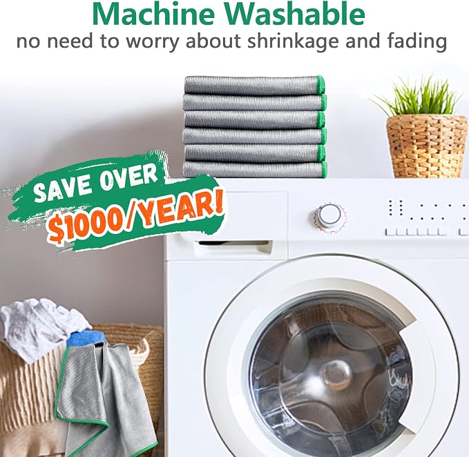 Glass Polishing Cloth Streak Free Miracle Cleaning Cloth Lint Free Microfiber - Image 9