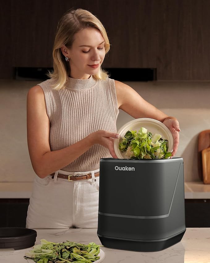 Electric Composter for Kitchen - 4L Countertop Indoor Compost Bin Smart - Image 5