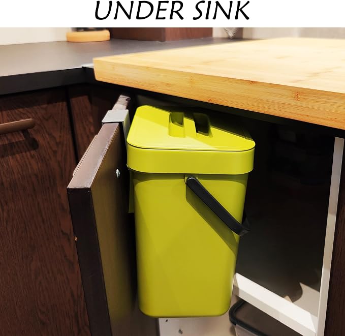 stonespace Small Kitchen Trash Can - Image 4