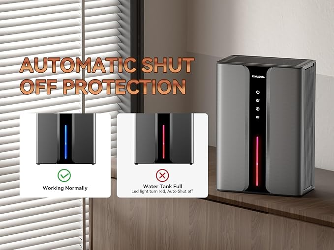 95oz Home Dehumidifier, Quiet dehumidifier - Image 8