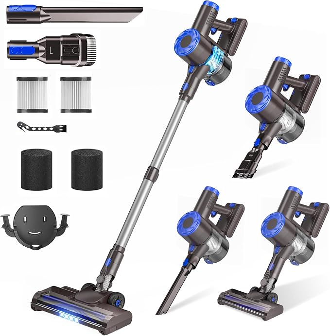 Cordless Vacuum Cleaner, Super Power Suction Stick Vacuum Cleaners by Unknown