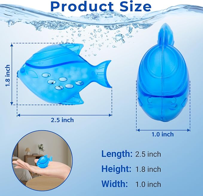 Funmit 6 Pack Universal Humidifier Cleaner Fish Compatible - Image 3