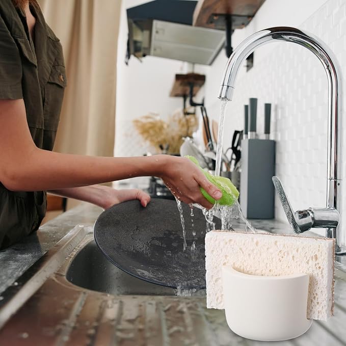 Geelin 2 Pack Diatomite Stone Sponge Holder - Image 4