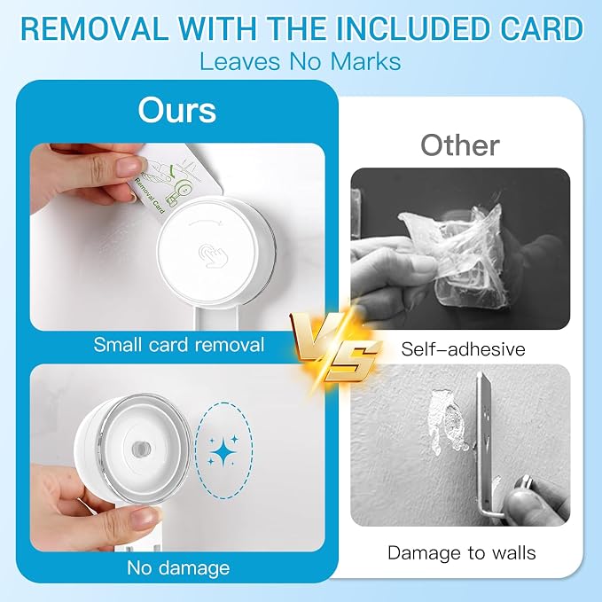 LUXEAR Suction Cup Hooks Reusable Suction Hooks - Image 5