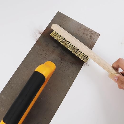 MAXMAN Brass Brush, Soft Brass Bristle Wire Brush - Image 5