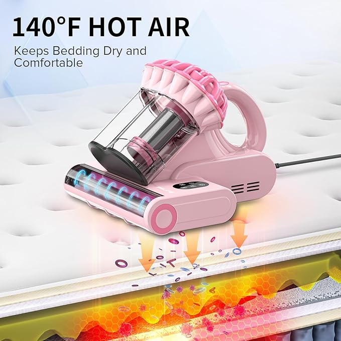 Belife M8 Mattress Vacuum Cleaner, 18Kpa Bed Vacuum Cleaner - Image 4
