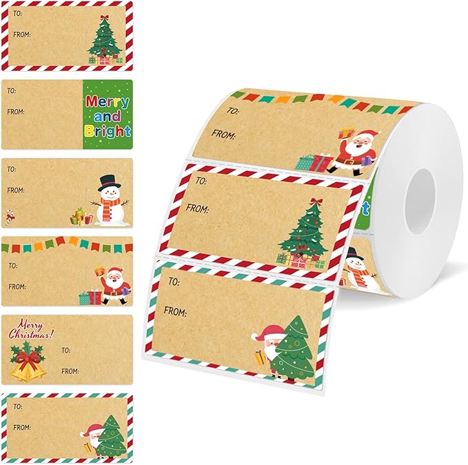 Christmas Gift Tags by STARLIBOO