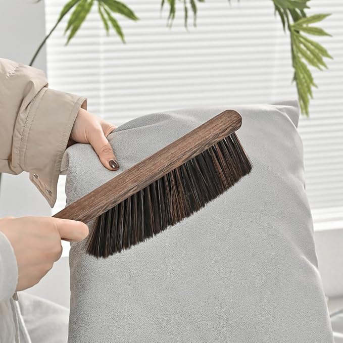 2PCS Hand Broom Cleaning Brushes-Soft Bristles Dusting Brush - Image 8