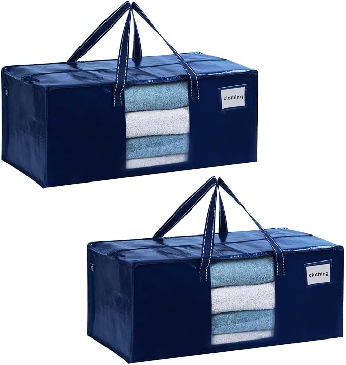 VENO 2 Pack Moving Bags Extra Large Storage Bags by Veno