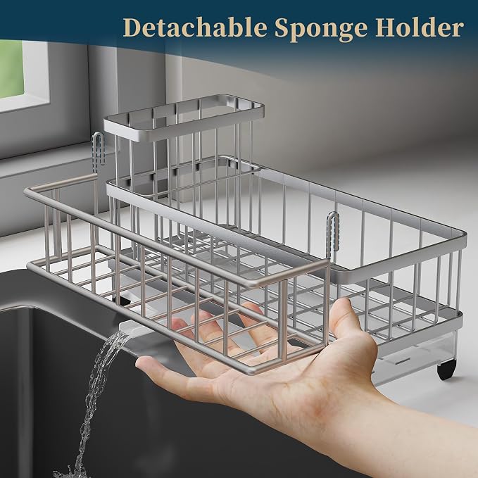 Consuemst Sponge Holder for Kitchen Sink - Image 4