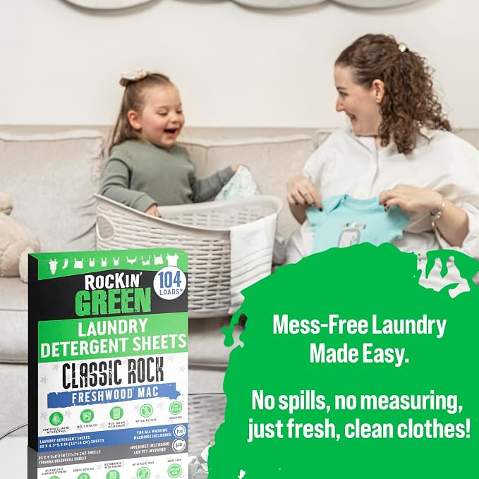 Rockin' Green Travel Laundry Detergent Sheets - Image 3