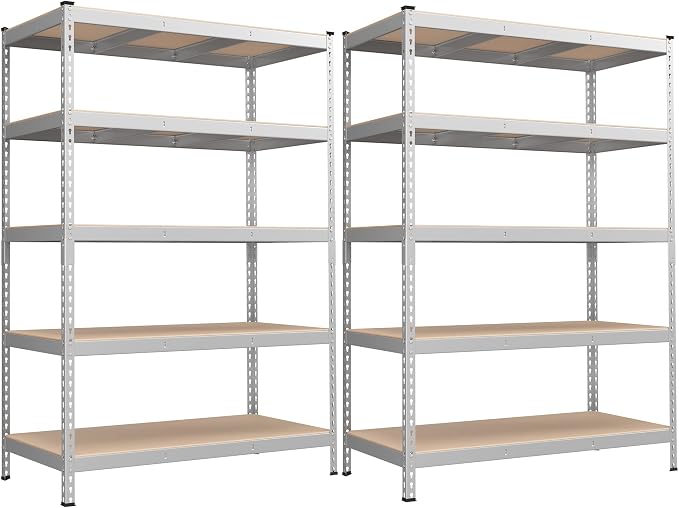 SONGMICS 5-Tier Storage Shelves, Load 2310 lb, Boltless Assembly, Adjustable by SONGMICSbySONGMICSHOME