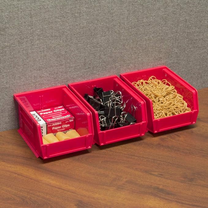 Akro-Mils 30210 AkroBins Plastic Storage Bins, Space-Saving Stackable Bins - Image 8