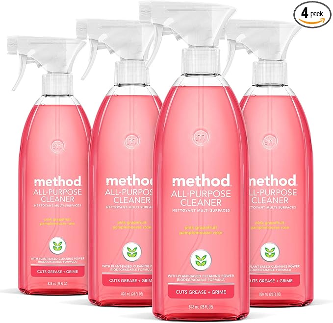 Method All-Purpose Cleaner Spray, Plant-Based and Biodegradable Formula Perfect by method