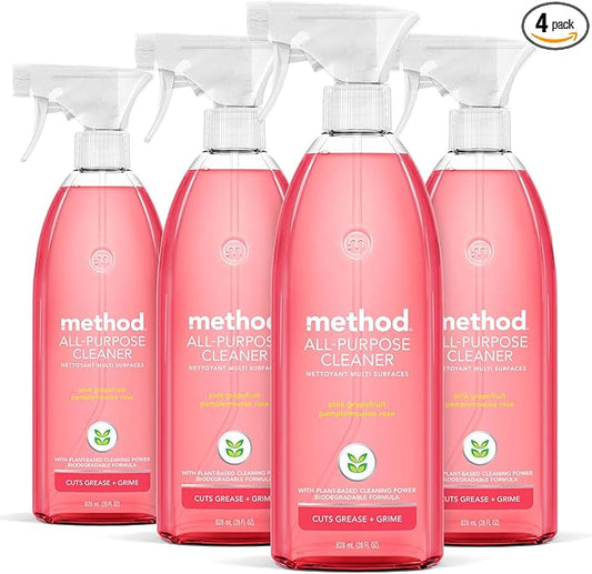 Method All-Purpose Cleaner Spray, Plant-Based and Biodegradable Formula Perfect by method