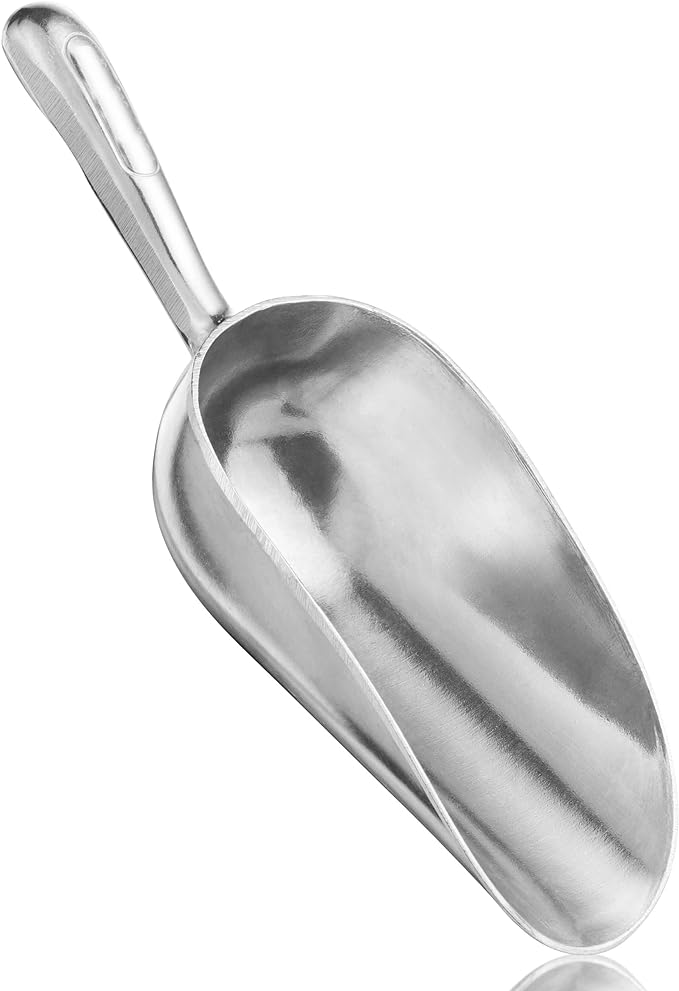 Cast Aluminum Utility Scoop, 5-Ounce by Nechtik