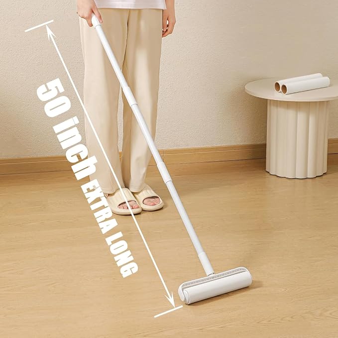 YHPDVI Lint Roller for Pet Hair – 7.5" Extra Wide Sticky Roller - Image 2