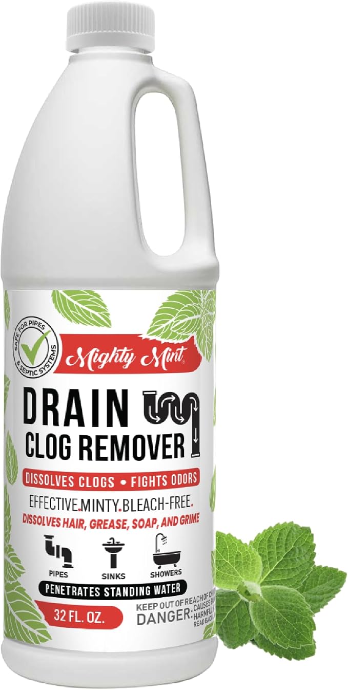 Mighty Mint Drain Clog Remover, Safe by MightyMint