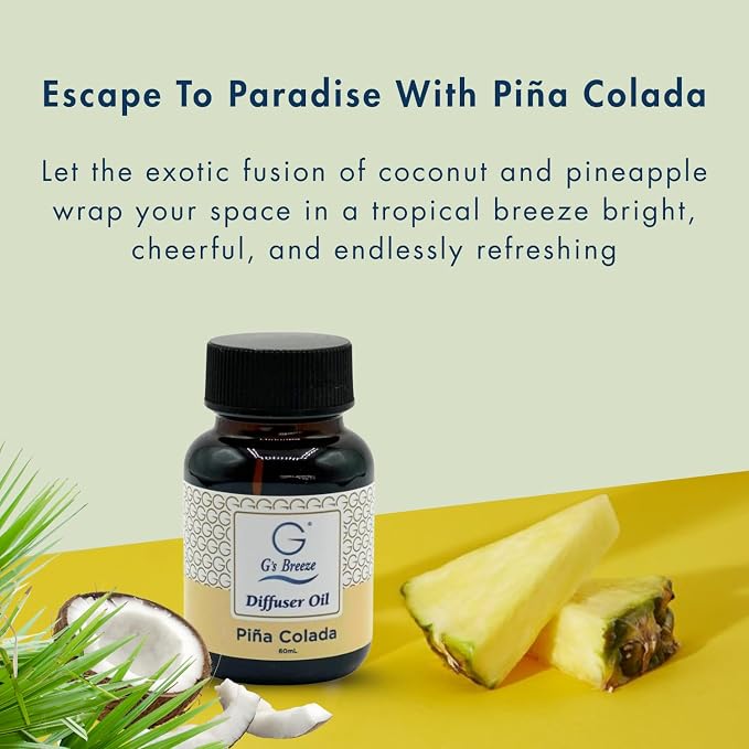 G's Breeze Piña Colada Diffuser Oil Refill - Image 7
