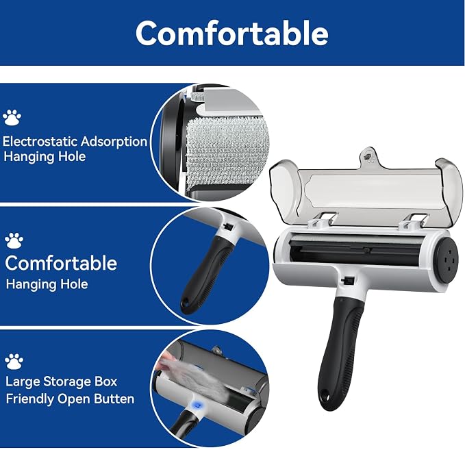 Belife Pet Hair Remover Roller Reusable Lint Roller - Image 5
