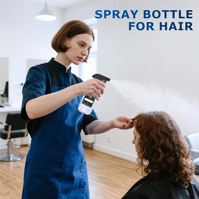 Veco 10oz Spray Bottle with Adjustable Nozzle, 360° Water Spray Bottles - Image 7