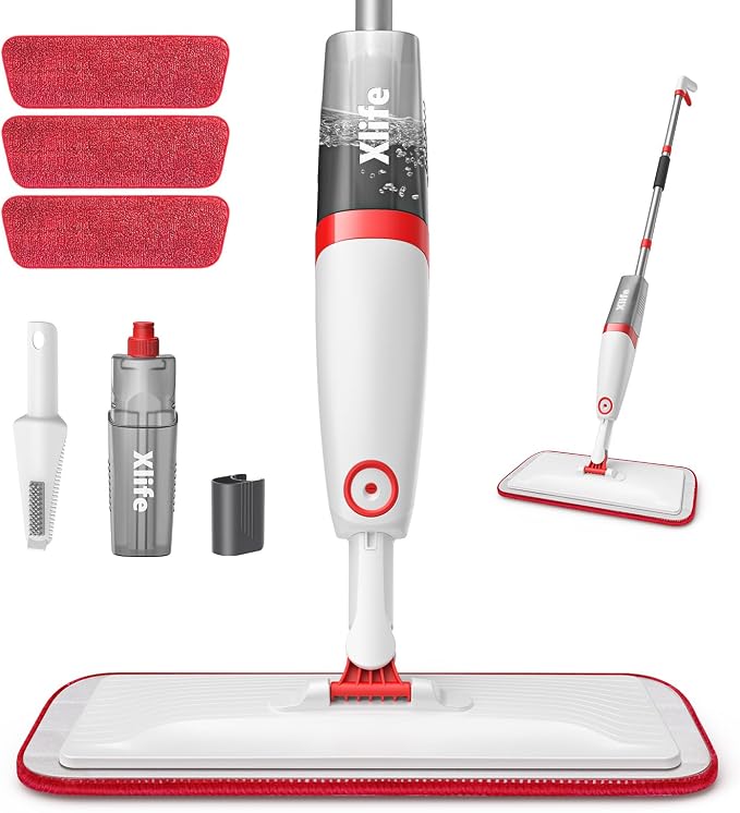Spray Mops for Floor Cleaning by XlifeHome