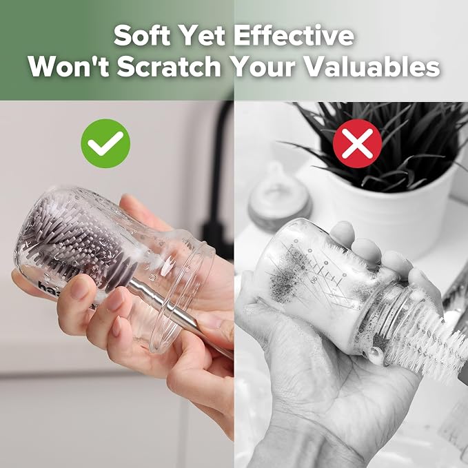 haakaa Silicone Cleaning Brush Kit - Image 5