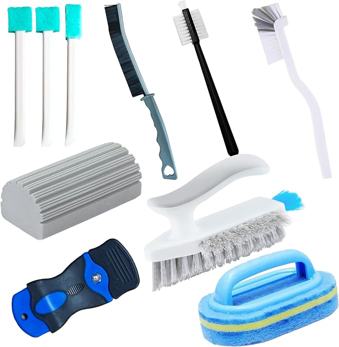 Elkanah Cleaning Brushes for Household use Small Cleaning Brushes for Small by Elkanah