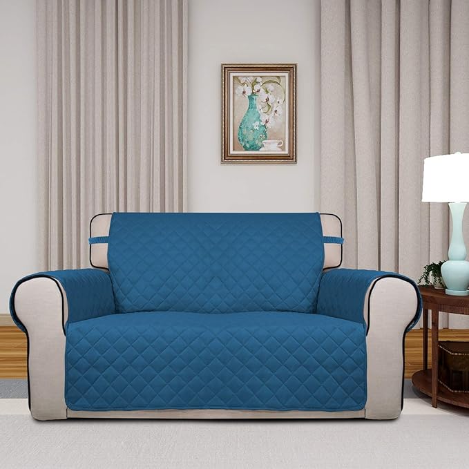PureFit Reversible Quilted Sofa Cover, Water Resistant Medium Slipcover - Image 2