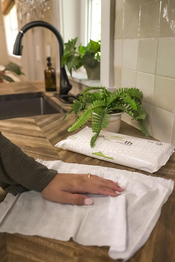 Quikcloth® Everyday Clean – Plant-Based, Plastic-Free Cleaning Wipes - Image 6