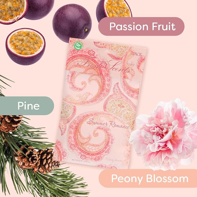 Willowbrook | Fresh Scents Scented Sachet Packet | Summer Romance | Air - Image 3