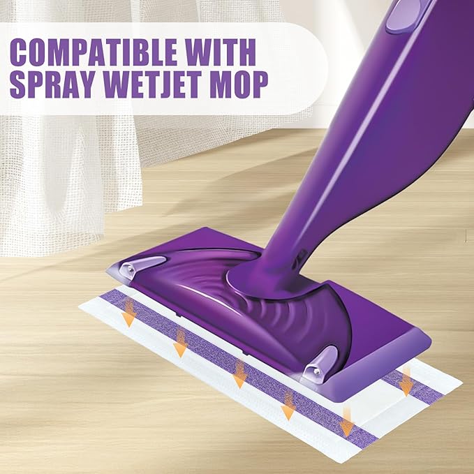 80 Pack Disposable Mop Pad Refills - Image 2