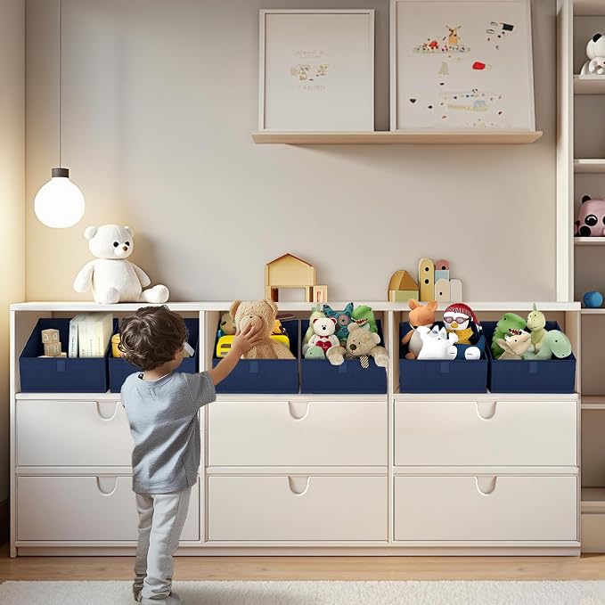 DIMJ Closet Storage Bins 8 Pack - Image 3