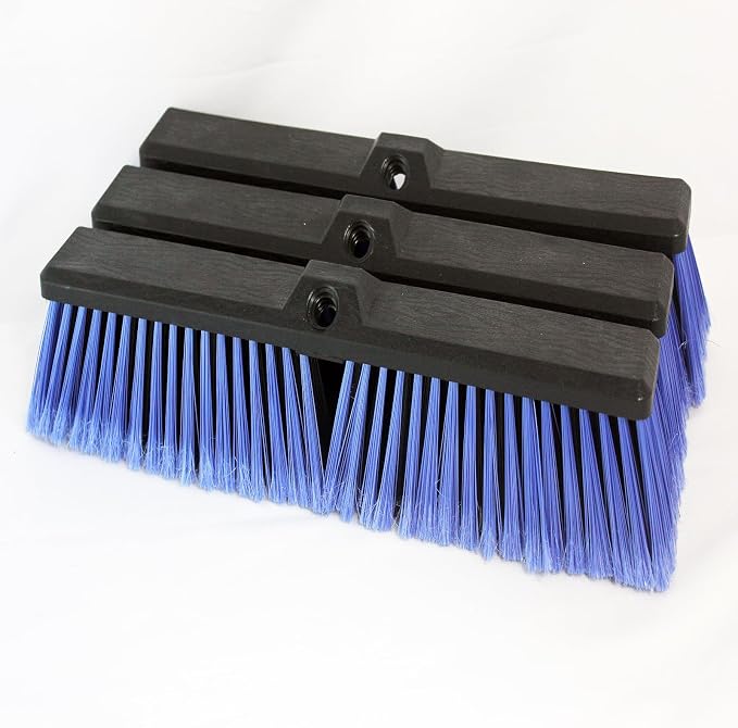 3PCS Push Broom Head Outdoor Large Stiff Bristle Broom Head - Image 12