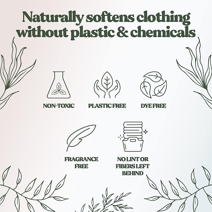 FEBU Wool Dryer Balls, XL | 100% New Zealand Wool | Natural, Reusable Fabric - Image 9