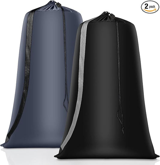 Heavy Duty Laundry Bag 2 Pack XL Nylon Laundry Bags by Coomeelaundrybag