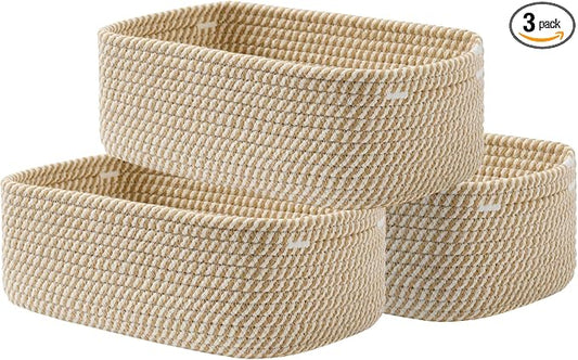 Small Woven Basket, Storage Basket by KALLAX