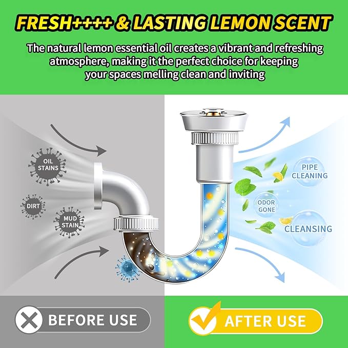 50 Count Garbage Disposal Cleaner and Deodorizer – Sink Odor Eliminator - Image 4