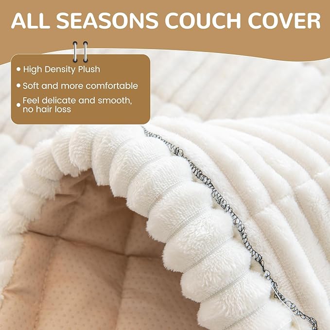 OTOB Couch Cover for Dogs Washable, Non Slip Funny Pet Couch Covers Sofa - Image 3