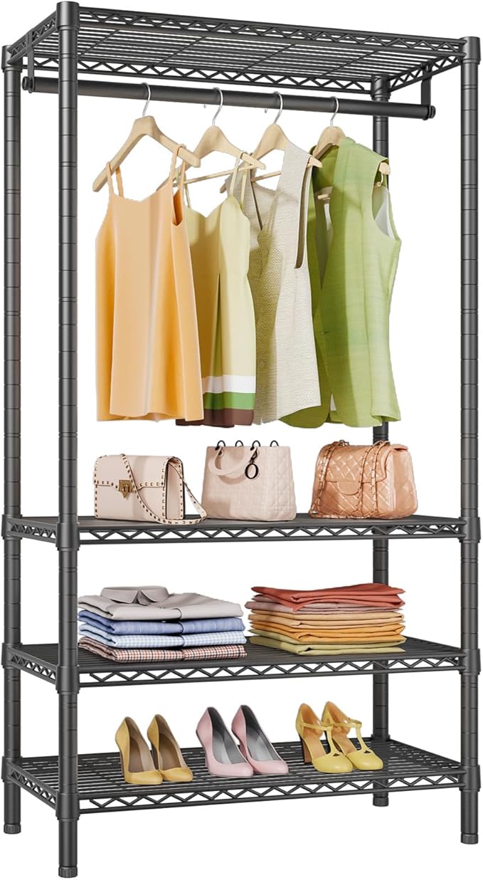 VIPEK V1 Medium Portable Garment Racks 440lbs Load Capacity, Heavy Duty Clothes by VIPEK