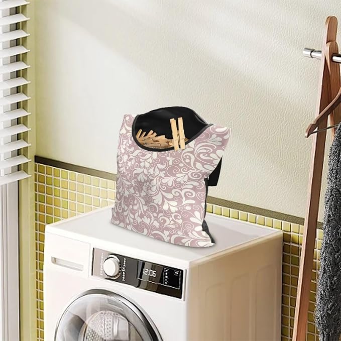 High Capacity Clothespin Holder Bag 14.5x12 Inches - Image 3