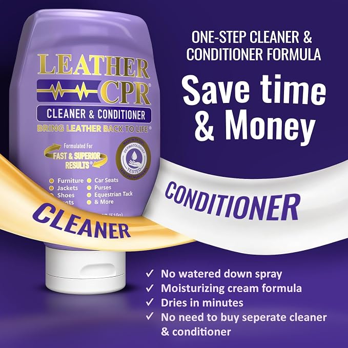 Leather CPR Cleaner & Conditioner 18oz - Image 8